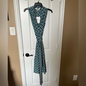 DVF Delilah Diamond Squares Dress